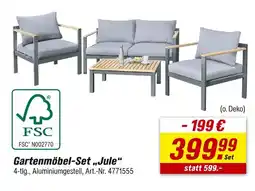 toom Baumarkt Gartenmöbel-set „jule“ Angebot