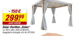 toom Baumarkt Solar-pavillon „solea“ Angebot