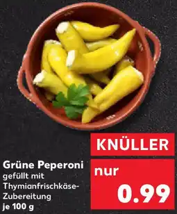 Kaufland Grüne Peperoni Angebot