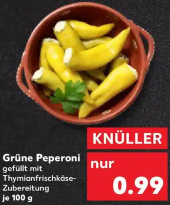 Kaufland Grüne Peperoni Angebot