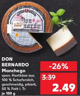 Kaufland DON BERNARDO Manchego Angebot