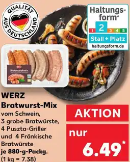 Kaufland WERZ Bratwurst-Mix Angebot