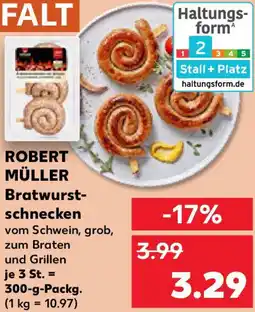 Kaufland ROBERT MÜLLER Bratwurstschnecken Angebot