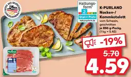 Kaufland K-PURLAND Nacken-/ Kammkotelett Angebot