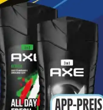 EDEKA Bandelt Axe Showergel Angebot