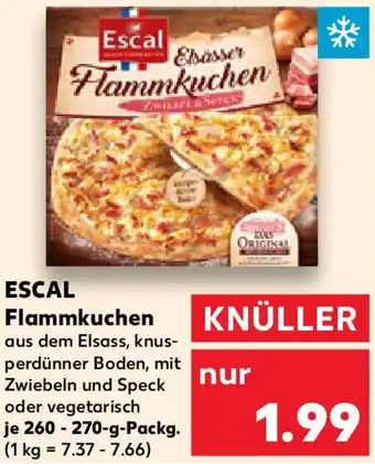 Kaufland ESCAL Flammkuchen Angebot