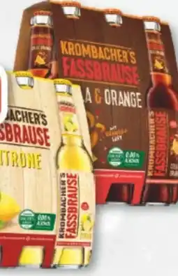 trinkgut Krombacher Krombacher's Fassbrause Angebot