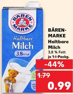 Kaufland BÄRENMARKE Haltbare Milch Angebot