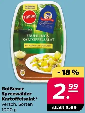 NETTO Golẞener Spreewälder Kartoffelsalat Angebot