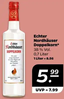NETTO Echter Nordhäuser Doppelkorn Angebot