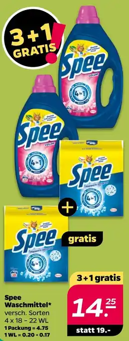 NETTO Spee Waschmittel Angebot
