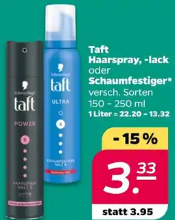 NETTO Taft Haarspray, -lack oder Schaumfestiger Angebot