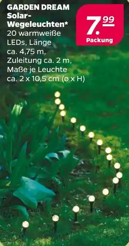 NETTO GARDEN DREAM Solar Wegeleuchten Angebot