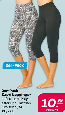 NETTO 2er-Pack Capri Leggings Angebot