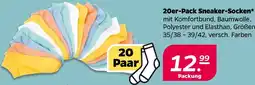 NETTO 20er-Pack Sneaker-Socken Angebot