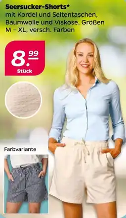 NETTO Seersucker-Shorts Angebot