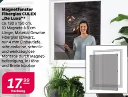 NETTO Magnetfenster Fiberglas CULEX ,,De Luxe" Angebot