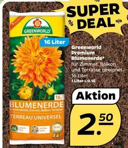 NETTO Greenworld Premium Blumenerde Angebot