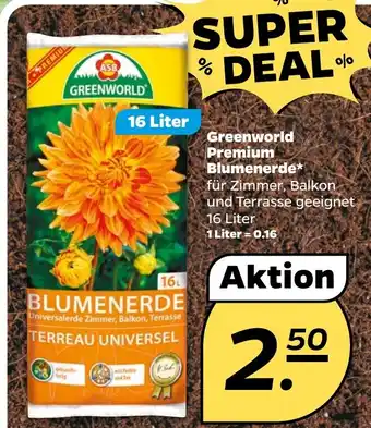 NETTO Greenworld Premium Blumenerde Angebot