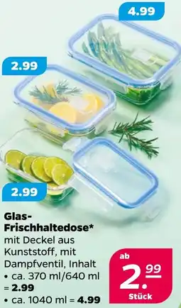 NETTO Glas Frischhaltedose Angebot