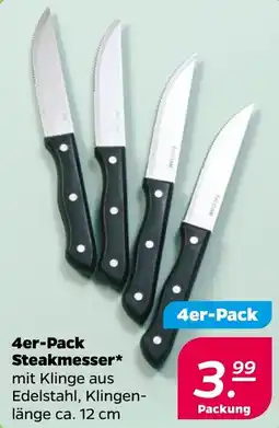 NETTO 4er-Pack Steakmesser Angebot