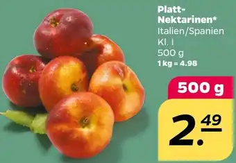 NETTO Platt Nektarinen Angebot