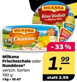 NETTO Milkana Frischeschale oder Runddose Angebot