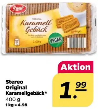 NETTO Stereo Original Karamellgebäck Angebot