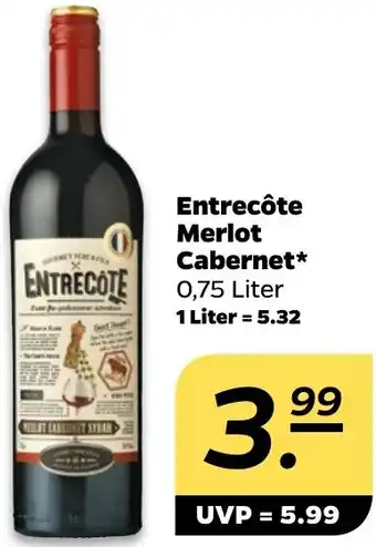NETTO Entrecôte Merlot Cabernet Angebot