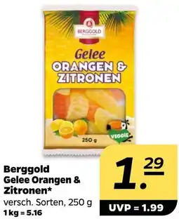 NETTO Berggold Gelee Orangen & Zitronen Angebot