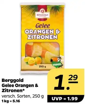NETTO Berggold Gelee Orangen & Zitronen Angebot