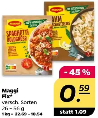 NETTO Maggi Fix Angebot