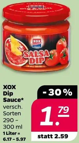 NETTO XOX Dip Sauce Angebot