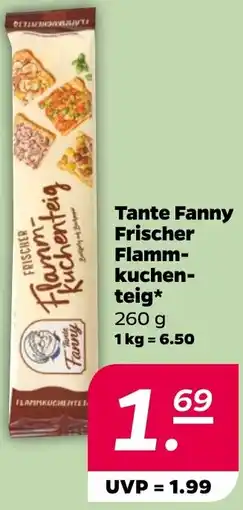 NETTO Tante Fanny Frischer Flammkuchenteig Angebot