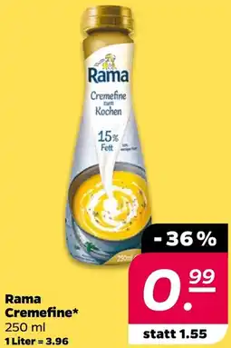 NETTO Rama Cremefine Angebot