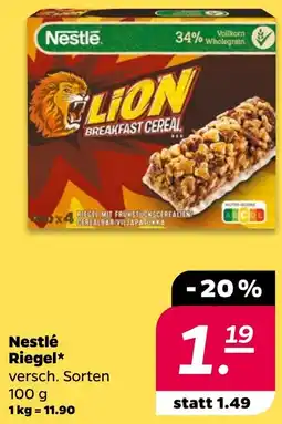 NETTO Nestlé Riegel Angebot