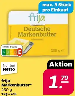 NETTO frija Markenbutter Angebot