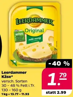 NETTO Leerdammer Käse Angebot