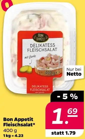 NETTO Bon Appetit Fleischsalat Angebot