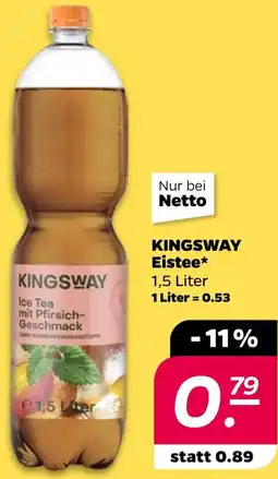 NETTO KINGSWAY Eistee Angebot