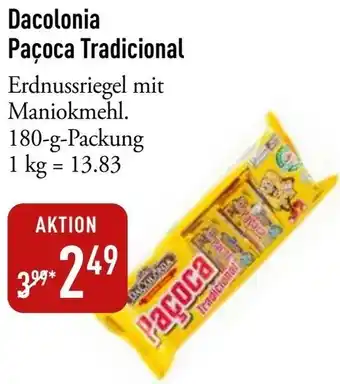 Galeria Markthalle Dacolonia Paçoca Tradicional Angebot