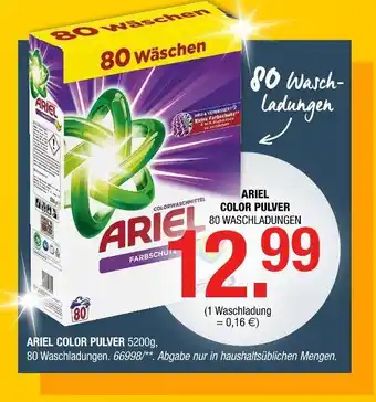 Hofmeister Ariel color pulver Angebot