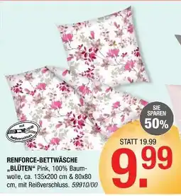 Hofmeister Renforce-bettwäsche „blüten“ Angebot