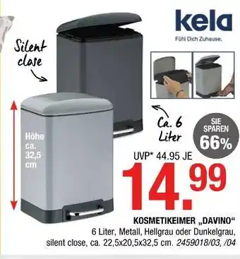 Hofmeister Kela kosmetikeimer davino Angebot