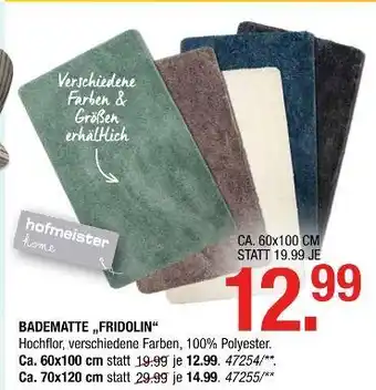 Hofmeister Hofmeister home badematte fridolin Angebot