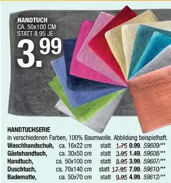 Hofmeister Handtuchserie Angebot