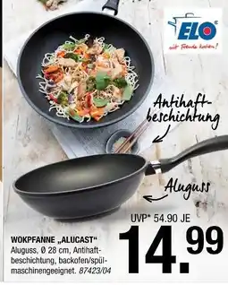 Hofmeister Elo wokpfanne „alucast“ Angebot