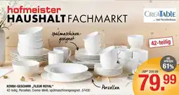 Hofmeister Createtable kombi-geschirr „fleur royal“ Angebot