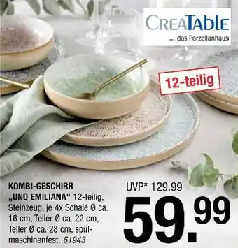 Hofmeister Creatable kombi-geschirr uno emiliana Angebot
