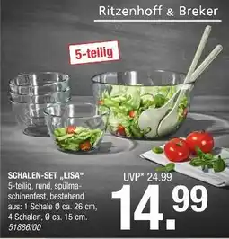 Hofmeister Ritzenhoff & breker schalen-set „lisa“ Angebot